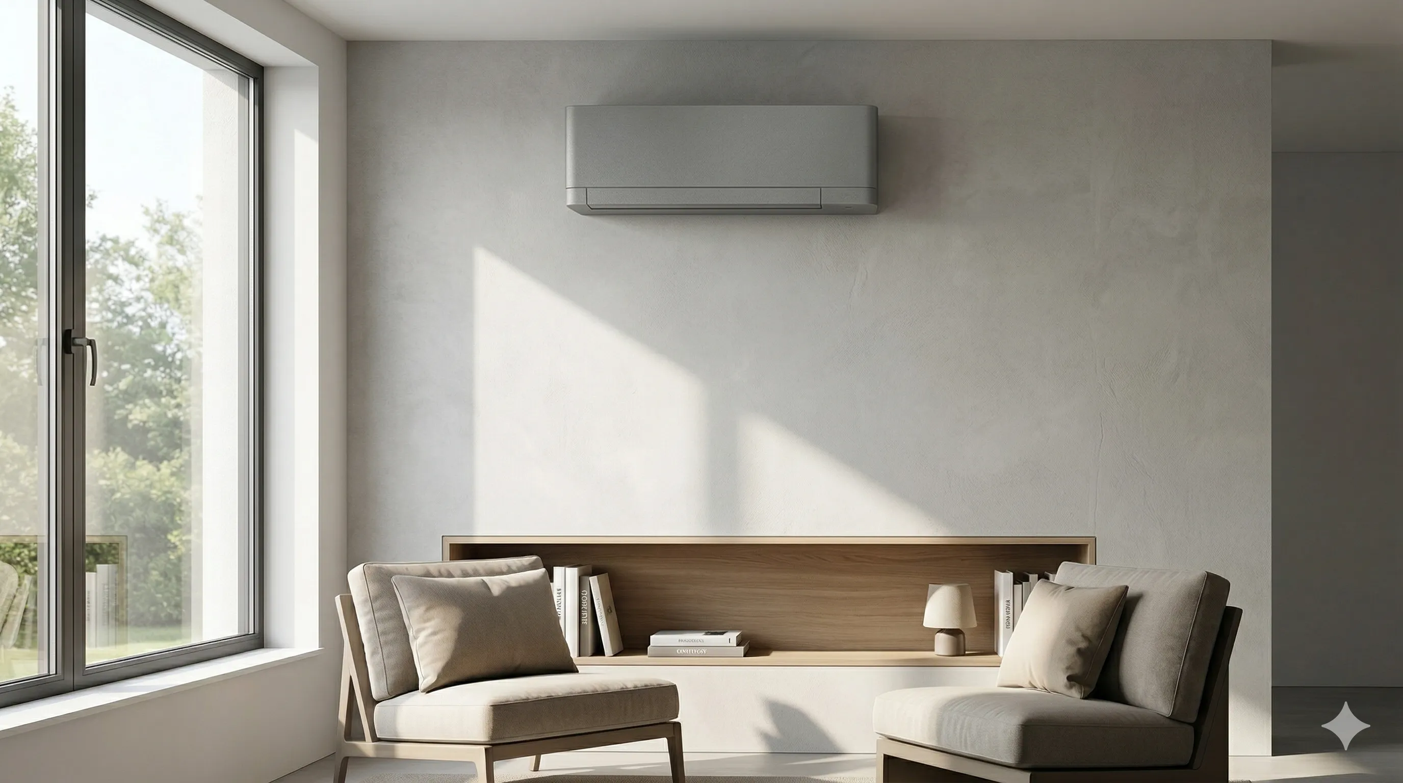 Installation Daikin Emura design par ACM Clima